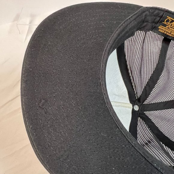 Ernie Ball Accessories Ernie Ball Trucker Hat Black White Eagle